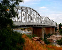 Llano River and Bridge Photos